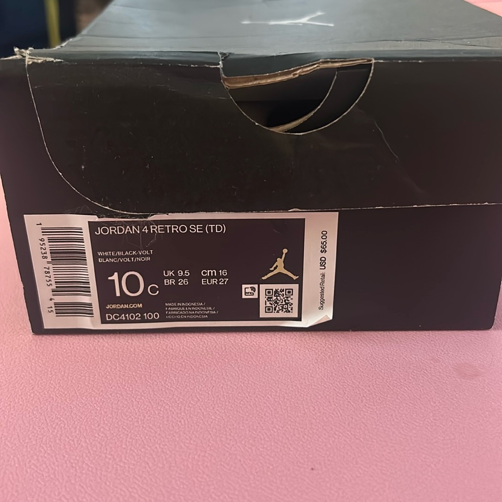 Jordan 4 Retro (TD)